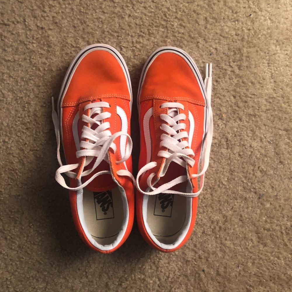 Orange vans classic